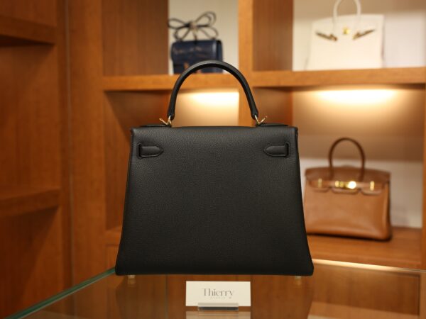 Kelly 28 Togo Black GHW