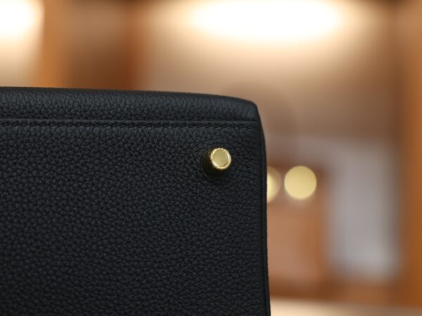 Kelly 28 Togo Black GHW
