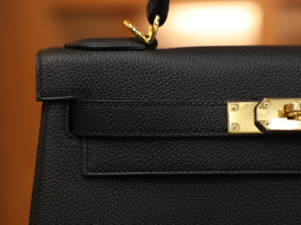 Kelly 28 Togo Black GHW