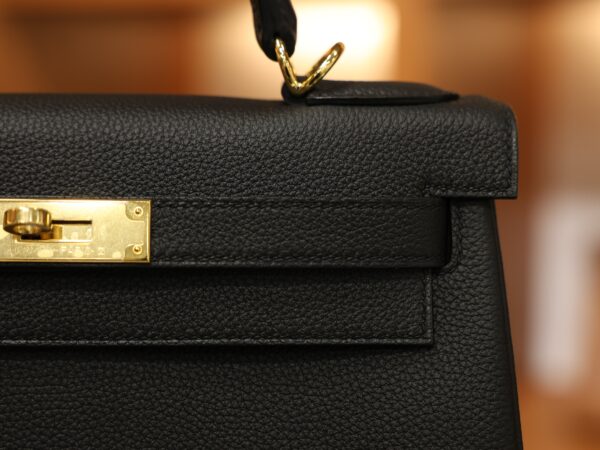 Kelly 28 Togo Black GHW
