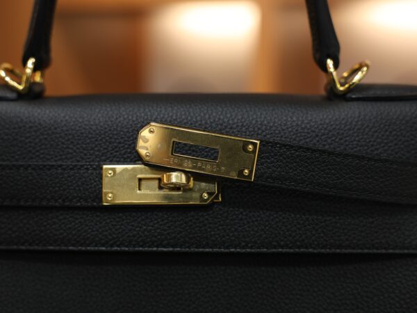 Kelly 28 Togo Black GHW