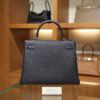 Kelly 28 Togo Bleu Nuit PHW