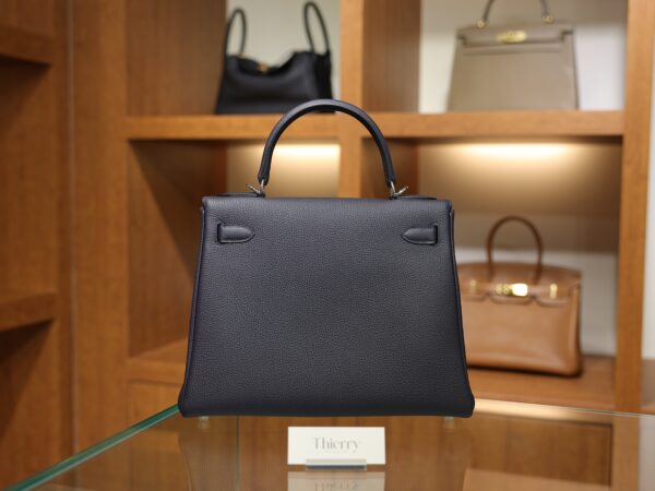 Kelly 28 Togo Bleu Nuit PHW