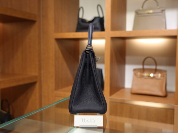 Kelly 28 Togo Bleu Nuit PHW