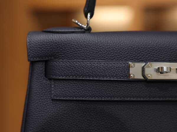 Kelly 28 Togo Bleu Nuit PHW