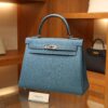 Kelly 28 Togo Bleu Jean PHW