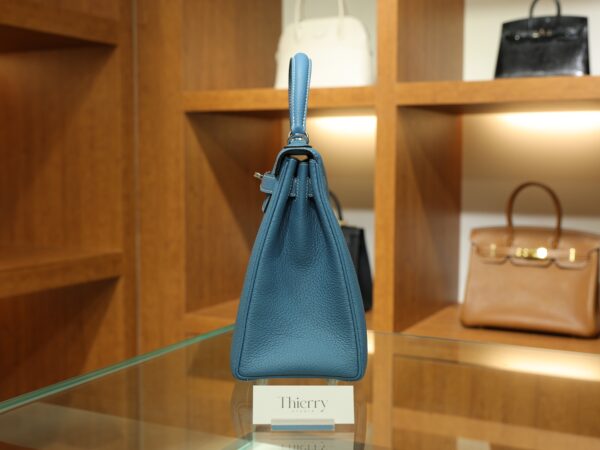 Kelly 28 Togo Bleu Jean PHW