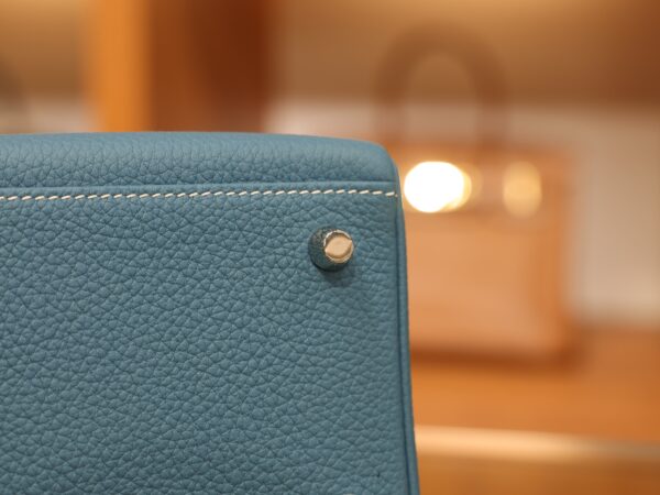 Kelly 28 Togo Bleu Jean PHW