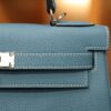 Kelly 28 Togo Bleu Jean PHW