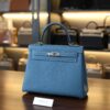 Kelly 28 Togo Bleu Jean PHW