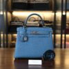 Kelly 28 Togo Bleu Jean PHW