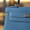Kelly 28 Togo Bleu Jean PHW