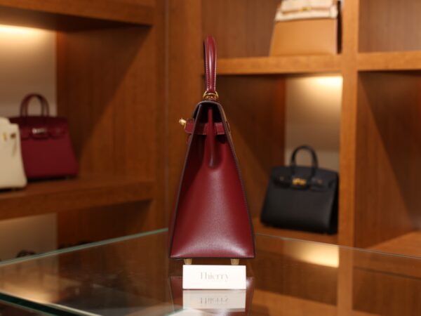Kelly 32 Box Sellier Rouge H GHW