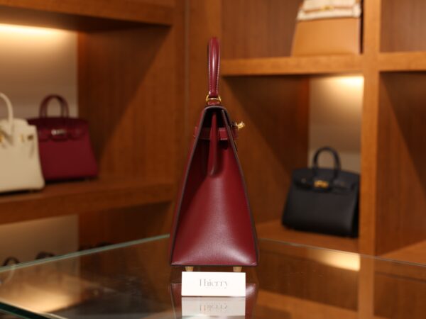 Kelly 32 Box Sellier Rouge H GHW