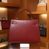 Kelly 32 Box Sellier Rouge H GHW