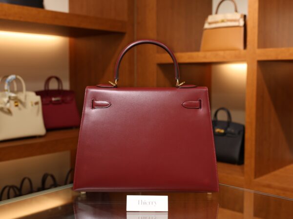 Kelly 32 Box Sellier Rouge H GHW