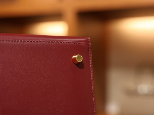 Kelly 32 Box Sellier Rouge H GHW