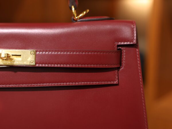 Kelly 32 Box Sellier Rouge H GHW