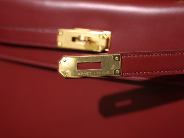 Kelly 32 Box Sellier Rouge H GHW