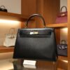 Kelly 32 Box Sellier Black GHW