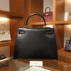 Kelly 32 Box Sellier Black GHW