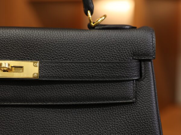 Kelly 32 Togo Black GHW
