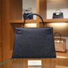 Kelly 32 Togo Bleu Nuit GHW