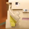 Kelly Doll Picto Epsom Nata/Lime/Mauve Sylvestre/Chai PHW