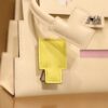 Kelly Doll Picto Epsom Nata/Lime/Mauve Sylvestre/Chai PHW