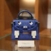 Kelly Doll Picto Epsom Bleu Royal/Nata/Gold/Bleu Indigo PHW