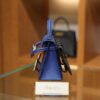 Kelly Doll Picto Epsom Bleu Royal/Nata/Gold/Bleu Indigo PHW