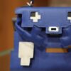 Kelly Doll Picto Epsom Bleu Royal/Nata/Gold/Bleu Indigo PHW