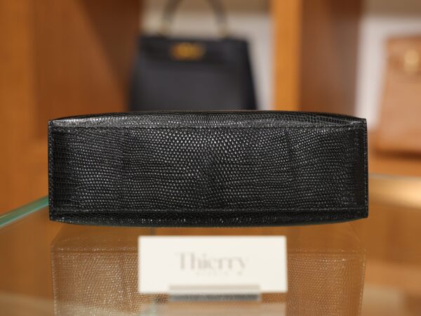 Kelly Pochette Lizard Black PHW
