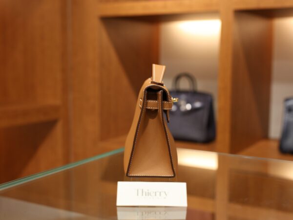 Kelly Pochette Swift Gold GHW