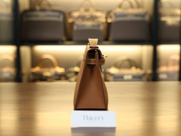 Kelly Pochette Swift Gold GHW