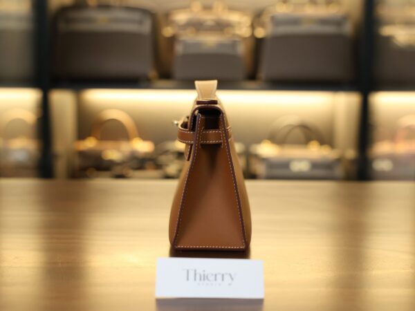 Kelly Pochette Swift Gold GHW