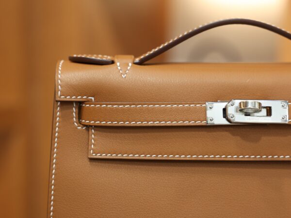 Kelly Pochette Swift Gold PHW
