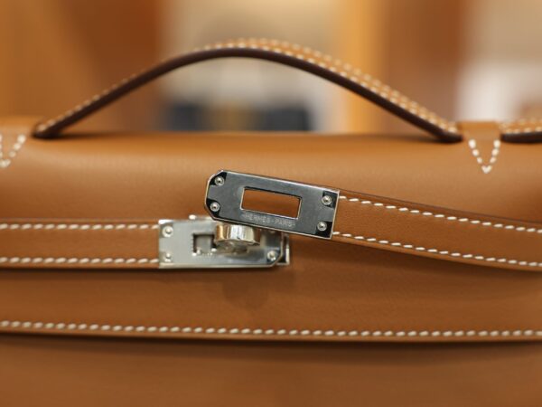 Kelly Pochette Swift Gold PHW