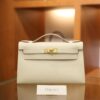 Kelly Pochette Swift Craie GHW