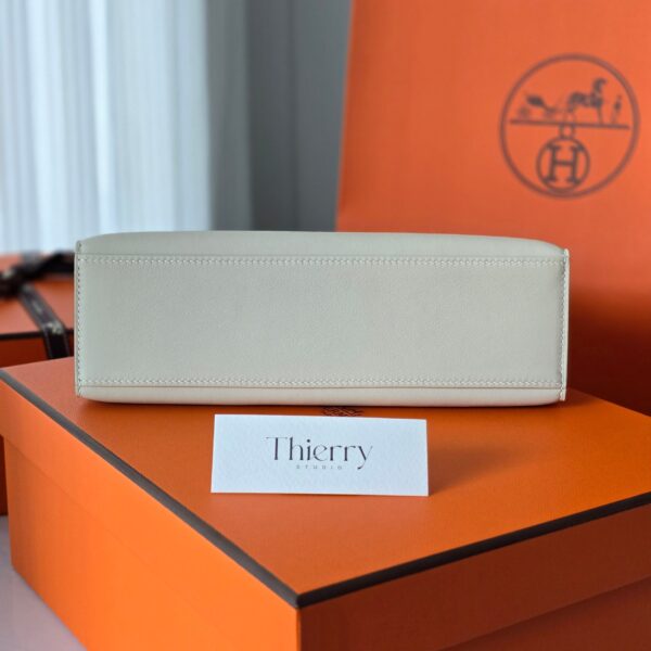 Kelly Pochette Swift Craie GHW