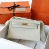 Kelly Pochette Swift Craie GHW