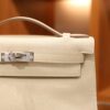 Kelly Pochette Swift Craie PHW
