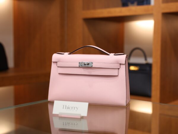 Kelly Pochette Swift Rose Sakura PHW