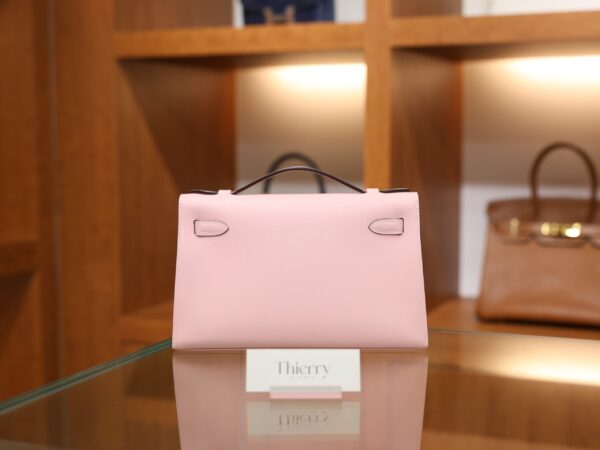 Kelly Pochette Swift Rose Sakura PHW