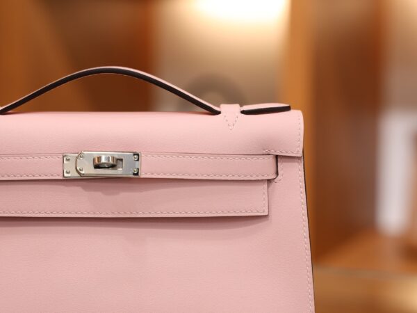Kelly Pochette Swift Rose Sakura PHW