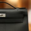 Kelly Pochette Swift Black PHW