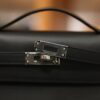 Kelly Pochette Swift Black PHW