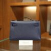 Kelly Pochette Swift Bleu Saphir GHW