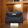 Kelly Pochette Swift Bleu Nuit GHW