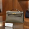 Kelly Pochette Swift Etoupe GHW